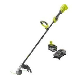 RYOBI P2090 18V ONE+ Brushless String Trimmer Kit Owner Manual | Manualzz