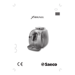 Saeco HD8747/01 Saeco Xsmall Automatic espresso machine แผ่นข้อมูลผลิตภัณฑ์