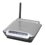 Belkin SERVEUR D&rsquo;IMPRESSION SANS FIL #F1UP0001FR User manual