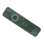 Philips Remote control for SoundBar CRP632 Datasheet
