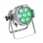 Stairville Mini Stage Par 7x6W RGB Grey User Manual