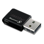 Trendnet TEW-649UB Mini Wireless N Speed USB Adapter Scheda dati