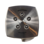 Speakman S-3023 3-Spray 5 in. Single Wall Mount Fixed Adjustable Shower Head Manual