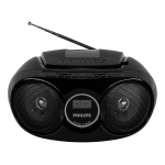 Philips AZ215B/12 Lecteur de CD Fiche technique de produit