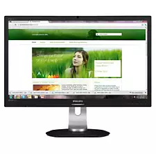 Philips Brilliance LCD-monitor met LED-achtergrondverlichting 241P4LRYEB/01 Gebruiksaanwijzing | Manualzz