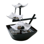 HoMedics EnviraScape Tabletop Relaxation Fountain WFL-ETN User's Manual