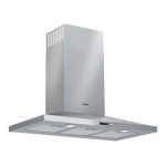 Bosch HCP36E52UC Convertible Stainless Steel Wall-Mounted Range Hood Use and Care Manual