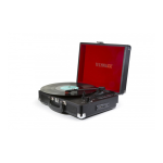 Technaxx TX-101 Nostalgic Bluetooth LP converter brown El manual del propietario