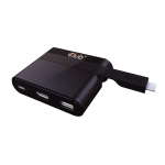 Club 3D CSV-1534 USB Type-C to HDMI&trade; 2.0 + USB 2.0 + USB Type-C Charging Mini Dock Specification