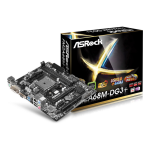 ASROCK FM2A68M-DG3+ User manual