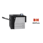 HP LaserJet Enterprise M806 Printer series Guide d'installation