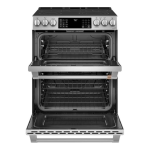 Cafe CES750P4MW2 30 Inch Smart Slide-In Double Oven Electric Range Spec Sheet