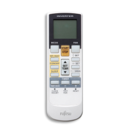 Fujitsu HSG18LFCA Bruksanvisningar | Manualzz