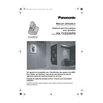 Panasonic KXTCD220FR Operating Instructions