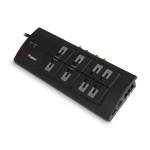 CyberPower 880 surge protector Specification