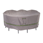 Duck Covers ROT302518 Soteria 32 in. Grey Rectangular Patio Ottoman/Side Table Cover Owner's Guide
