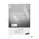 Samsung WA10W9 User Manual