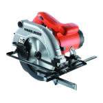 Black &amp; Decker KS1300 Circular saw Instruction manual