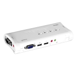 Trendnet TK-409K 4-Port USB KVM Switch Kit Ficha de datos