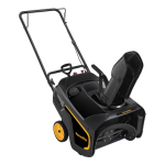 Poulan Pro PR111 Snow Blower Owner's Manual