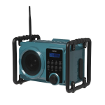 Denver WRD-50 Worksite DAB+ Radio Instrukcja obsługi
