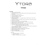 Ytora TPW288 manual