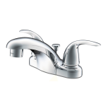 Ultra Faucets UF44525 “Vantage Collection” 4″ Low Spout Centerset Lavatory Faucet Specifications