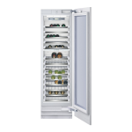 Siemens Built-in wine storage cabinet Integrated, Flat hinge Instruction manual
