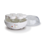 Euro Cuisine 1.31 Qt. 7-Jar Yogurt Maker Use and Care Manual