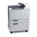 HP Color LaserJet CP6015 Printer series Getting Started Guide