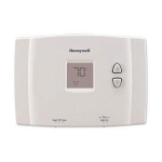Honeywell RTH111B1016/E1 Thermostat Operating Manual