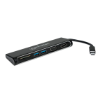 Manhattan 152631 SuperSpeed USB-C to HDMI/VGA 4-in-1 Docking Converter Datasheet