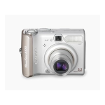 Canon 0122B001 Point &amp; Shoot Digital Camera Specification Sheet
