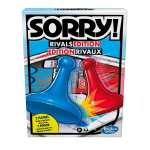 Hasbro Games Sorry! Rivals Edition Board Game; 2 Player Game Instructions