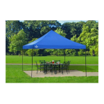 Quik Shade 157392DS 9.42-ft L Square Blue Pop-up Canopy Use and Care Guide