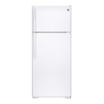 GE GTE18GTHCC ENERGY STAR® 17.5 Cu. Ft. Top-Freezer Refrigerator Quick Specs