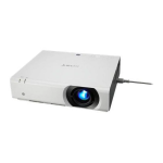 Sony Projector CX275 Quick Reference Manual