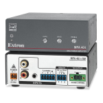 Extron MPA 401-70V Setup Guide | AI Chat &amp; PDF Download