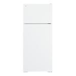 GE GTN18CBEWW 18.1 Cu. Ft. Top-Freezer Refrigerator Quick Specs