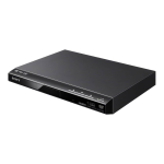 Sony DVP-SR760HP DVD Player with HD Upscaling Operating Instructions