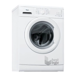 Whirlpool AWS 51001 Washing machine Program Chart | Manualzz