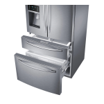 Samsung RF28HMEDBWW/AA 35-3/4 in. 28.15 cu. ft. French Door Full Refrigerator Specification