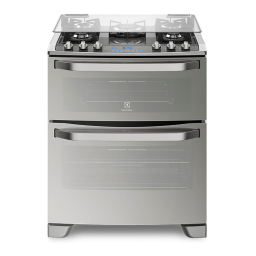 Manual de usuario Electrolux 76XGD | Cocina a gas | Manualzz