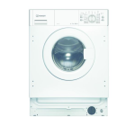 Indesit IWML 722 Washing Machine Program Chart - User Manual