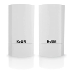 KuWFi 300Mbps Outdoor Point d'acc&egrave;s ext&eacute;rieur Wi-FI User Manual - Download and Read Online