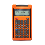 Victor C6000 Construction Calculator Manual