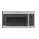 GE PSA9120SFSS Profile 1.7 cu. ft. Over the Range Microwave in Stainless Steel with Speedcook Installation instructions