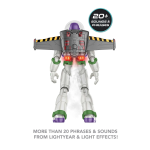 Mattel Toy Story Jet Pack Buzz Lightyear Instruction Sheet