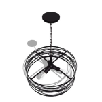 allen + roth 34829 Winship Bronze Modern/Contemporary Drum Pendant Light Installation Guide