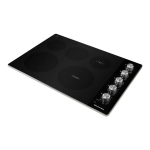 KitchenAid KCES550HSS 30-in 5 Elements Smooth Surface Stainless Steel Electric Cooktop Mode d'emploi